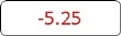 -5.25