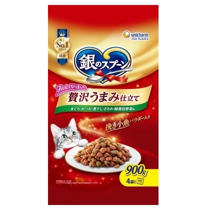 銀のスプーン 贅沢うまみ仕立て まぐろ・かつお・煮干し・ささみ・緑黄色野菜味 900g