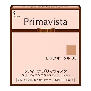 プリマヴィスタ クリーミィコンパクトファンデーション PO03