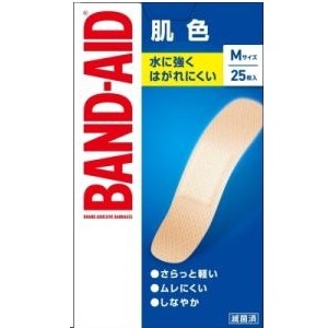 バンドエイド 肌色 Mサイズ 25枚