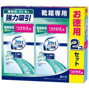 【販売終了しました】置き型ファブリーズ 靴箱用 ピュアクリーンの香り つけかえ用 130g×2個