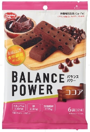 【販売終了しました】ハマダコンフェクト バランスパワーココア味 6袋