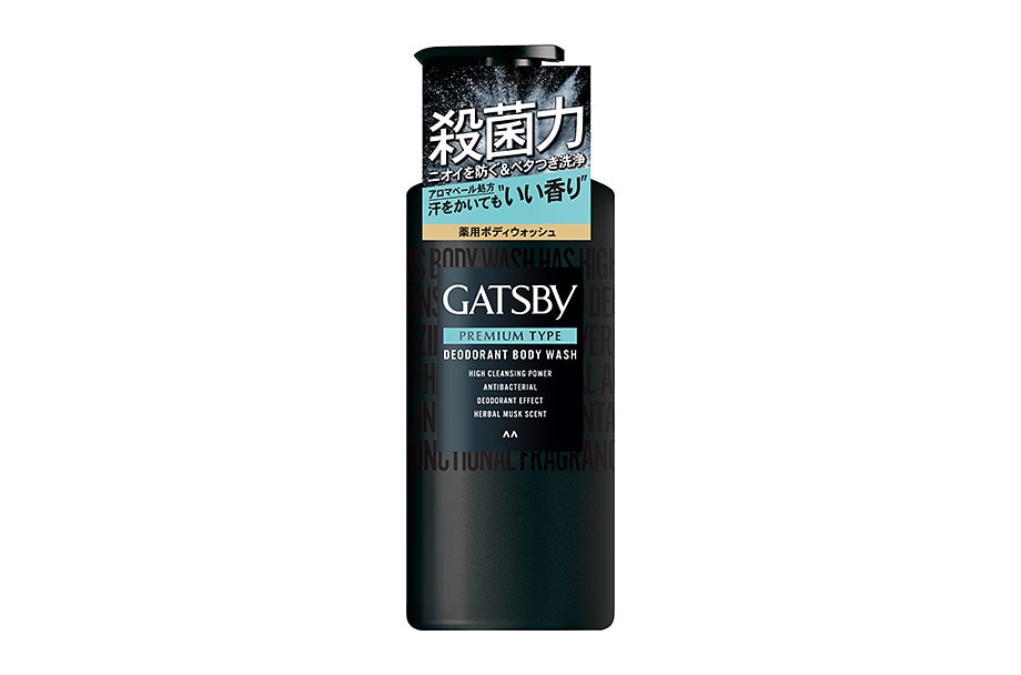 【販売終了しました】ギャツビー プレミアムタイプ デオドラントボディウォッシュ ポンプ 380ml