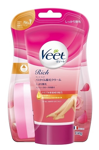【販売終了しました】ヴィート リッチ バスタイム除毛クリーム しっかり除毛 150g