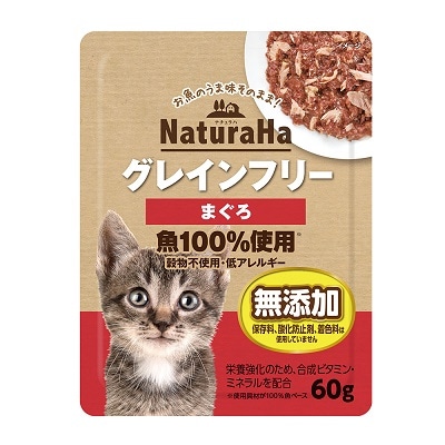 【お取り寄せ】ナチュラハ グレインフリー まぐろ 60g