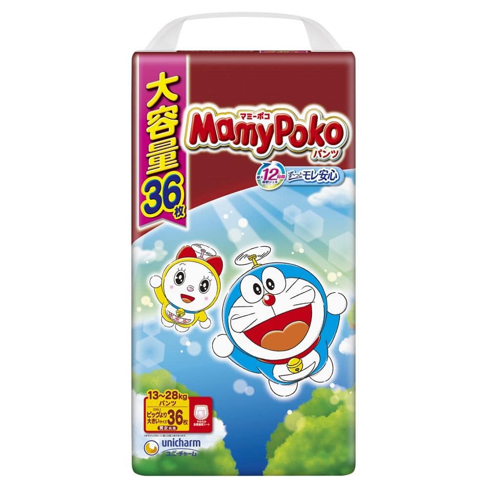 マミーポコパンツ ビッグより大きい ドラえもん 36枚