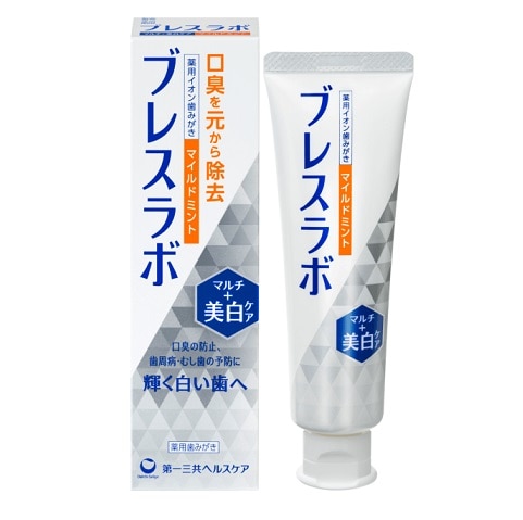【お取り寄せ】ブレスラボ マルチ美白ケア マイルドミント 90g