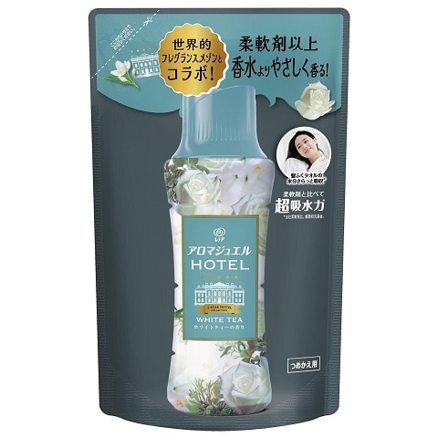 【販売終了しました】アロマジュエル ホワイトティー つめかえ用 365ml